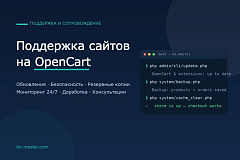 Поддержка сайтов на OpenCart